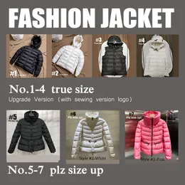 Fashion Clothing Letter Hooded Long Sleeved Down Jackets and Waist Closing Style Women's Down Jacket