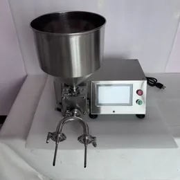 Macchina automatica per iniezione quantitativa di crema 220V Riempitrice per soffio di crema al cioccolato Macchina per iniezione di pane con crema per torte