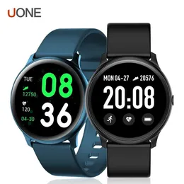 Pulseras Nuevo KW19 Reloj inteligente Pulsera Banda Rastreador Pantalla táctil de 1,3 pulgadas Múltiples modos deportivos Monitoreo de frecuencia cardíaca para teléfono inteligente Samsung