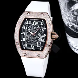 designer dz marque richar mécanique RM67-02 montre-bracelet squelette montres pour hommes EDMU luxe mode saphir miroir glace sur saut en hauteur montre richa