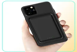 Carryon Mobile Magnetic 15W شحن Power Bank 5000mAh لـ iPhone 12 Magsafe Qi Wireless Charger Charger Type9878767