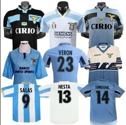 SIMEONE 1989 1990 Retro-Fußballtrikots Vintage 1991 92 95 98 99 00 01 14 NEDVED SALAS GASCOIGNE NESTA Klassisches Fußballtrikot VERON CRESPO MIHAJLOVIC