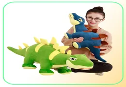 Симпатичный мультфильм Stegosaurus кукла плюшевые игрушки Big Dinosaur Dolr Rag Doll Children Day Day Gift Girst6234848