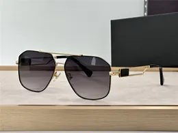 Nuevo diseño de moda gafas de sol piloto 1287 exquisito marco dorado K estilo simple y generoso gafas protectoras para exteriores UV400 de alta gama