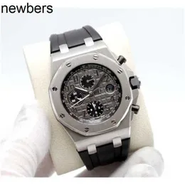 Topp Audemar Pigue APF Factory Swiss Watch Royal Oak Mens Mechanical Wristwatch Offshore Elephant 26470st Chronograph 2015 Men WN-77AHKJXS