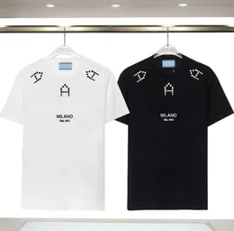 24SS Designer T-shirts pour hommes T-shirts décontractés pour femmes avec lettres T-shirts respirants d'été Tops S-3XL de haute qualité