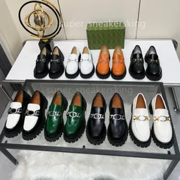 Men Women Brand Loiders Designer Dress Shoes Autumn Celebrity with Bee Small Leather Shoes Loafer Platform Sneakers Luxury عالية الجودة من الجلد الأصلي الحجم 35-46