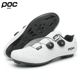 Moto POC Cycling Shoes Mtb Flat Pedal Bicycle Shoes Men Rubber Non-Slip Mountain Bike Skoskor Racing Cleatless Cycling Sneaker 231227