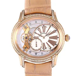 Top Audemar Pigue Watch APF Fabryka mechaniczna Piglet W230210 77247or.zz.A812CR.01 Millenary #Y176