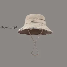 Jacquemu Hat Mens Hat Designer Bucket Hat Woman Wide-Brimmed Hat Fisherman Summer Le Bob Artichaut 371 Acquemu Hat