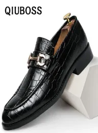 Zapatos de hombre, zapato de vestir Formal, zapato Social Masculino de cuero marrón, zapatos de traje de lujo elegantes, talla grande, moda 2103022902588