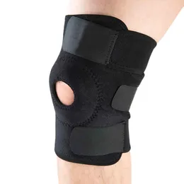 Accessori Supporto elastico per ginocchio Ginocchiera Ginocchiera rotula regolabile Cintura di sicurezza per basket Spedizione gratuita