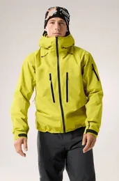 Arcterxs Arc Jacket 스포츠 남자를위한 3 층 야외 지퍼 재킷 방수 따뜻한 재킷 여성 SV/LT GORE-TEXPRO 캐주얼 한 가벼운 하이킹