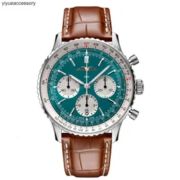 Breitlinx Navi Nowy Timer Designer Ruch aaa zegarki Mężczyźni Wysokiej jakości najlepsze marka luksusowe męskie zegarek wielofunkcyjny chronograf Montre Clocks Bezpłatna wysyłka