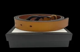 2023fashion Belts Men designers de cinto de couro preto marrom clássico cinturones Cinturones de dise com presente Box5759573