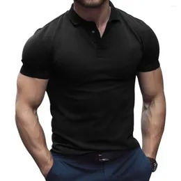 Camisas casuais masculinas camisa de verão elástica homens umidade wicking suor absorvente clássico masculino cor sólida magro top