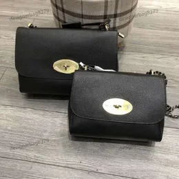 Lily Bag Mulberries Najwyższej jakości projektant oryginalne skórzane torby na ramię torebka Brytyjska marka Satchels Crossbody Tote Messenger 20240217