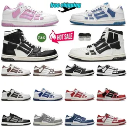 Aiviiri Skel Top Hi Sneakers Scarpe Amirliees Sneaker Spring Men Donne Designer Casual Designer Spazza