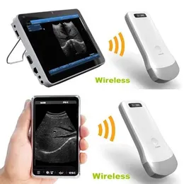 Geräte CE/ISO Hot WiFi Ultraschallsonde/drahtlose konvexe Array -Sonde UPROBE Mikroconvex Sonographie, 64/128 Elemente UProbe USG Ech