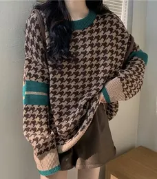 Maglione di modelli in stile delicato e profumato per donne in autunno design, piccolo e unico nuovo Hong Kong Style Chic Shirt Top a maglia