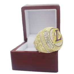 Ringar 2020 LA Championship Rings Lakers Fashion Fans Gift Men Gift hela sport Souvenir Fan Främjande storlek 814242J