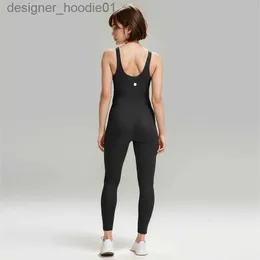 Rompers Womens Jumpsuits Rompers Ll Women Bodysuits for Yoga Sports Jeskuts Onepiece Sport Sport Szybkie suszenie staniki