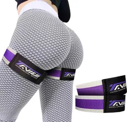 Bands motstånd Band Occlusion Bands Women Glutes Hip Building Blood Flow Restriction BFR Booty Resistance Band för träning Butt Squa