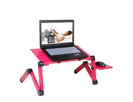 Mobili Homdox Scrivania per computer Mobili per camera da letto Portatile regolabile pieghevole per laptop Notebook Lap PC Scrivanie pieghevoli Tavolo ventilato Supporto per letto Tr