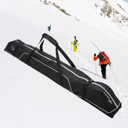 172 cm Ski Outdoor Camping -Tasche Langlebiger Griff Ski- und Snowboardausrüstung Reisetasche wasserdicht für Snowboardbrillenhandschuhe 231227