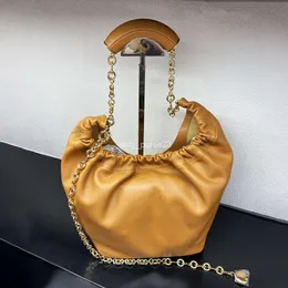 Vandrande Spanien Squeeze Totes Bags Girl Fashionable Leather Shoulder Hobo Designer Women's Handbag Pleated Bucket Tote Bag Wwrl
