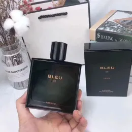 Высококачественный послеповедник для мужчин Bleu Fragrance с длительным временем духи EDP Eau de Parfum Spray 100 мл 3.4 Fl.oz Designer Brand Colonge for Man Parfums Подарки