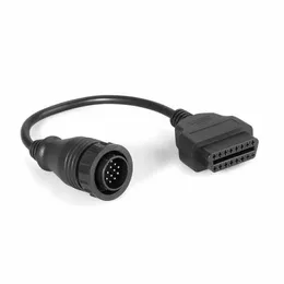 14Pin para OBD2 16Pin fêmea adaptador adaptador de carro cabo de conexão