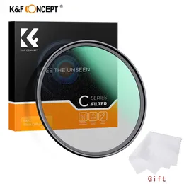 K F Concept NanoCSeries Black Mist Diffusion 12 Фильтр для объектива камеры Видео Портретная фотография 495255586267727782mm 231226