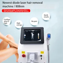 Removedor de pelos com efeito forte, laser de diodo 808 nm, indolor, remoção rápida de pelos, depilação com ponto de gelo, sistema de resfriamento da pele, máquina segura para remoção de pelos