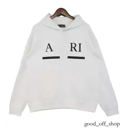 Amirs Men Sweatshirts New Hoodie Mens Hight Juysion Letter Print Top Fashion Marn