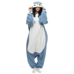 Kostym ny fabrik varumärke het försäljning vuxen uggla pyjamas unisex sömnkläder älskare onesie pyjamas natt uggla cosplay klänning tecknad djur uggla j