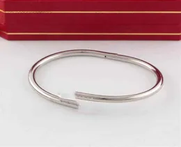 Juste A Clou Bracelet Jóias de Luxúria Conjunto de Auger Men e Mulheres 16 19 cm Categoria de Gold Rose Sier233d1685567