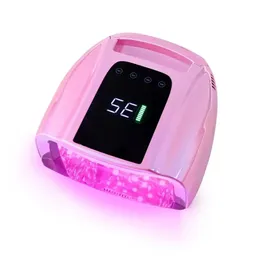 96 W wiederaufladbare Nagellampe mit Spiegelpad, kabelloser Gel-Nageltrockner, Pediküre-Maschine, UV-Licht für Nägel, kabellose LED 231226