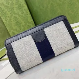 Designer-Unisex-Leder-Geldbörse, Clutch-Geldbörse, klassische Geldbörse mit einem Reißverschluss, lange Geldbörse, Kartenhalter