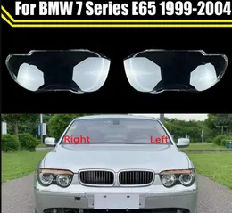 Accessories Auto Head Lamp Light Case For BMW 7 Series E65 E66 19992004 Headlight Lens Cover Lampshade Glass Lampcover Caps Headlamp Shell