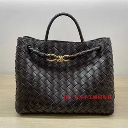 Botte Venetas Kleine Andiamo Tragetaschen Top Handle Bag 23 neue einzelne Umhängetasche Schaffell Damentasche Umhängetasche Damen Andiamo vielseitige gewebte Handtasche