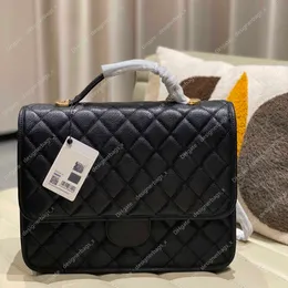 10a + Designer Case Sac à dos Style Sac en cuir de vachette avec sacs à main en simili cuir Caviar 31 cm de haut