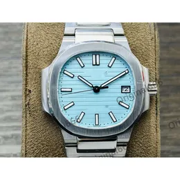 고가의 여성 워치 5711 시계 여성 슈퍼 빛나는 시계 5A/3A 고품질 자동차 기계 운동 Uhren Back Transparent Watchmen Montre PP Luxe 9i