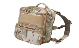 Flatpack D3 Tactical Backpack Hydration Carrier Molle Pouch Airsoft 기어 다목적 조끼 Vest Assault Softback Travel Bag T1909224545079
