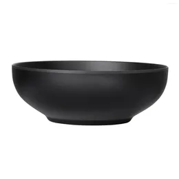 Bowls Onzon Dinner Bowl A5 Melamine Noddle Container Black Table Table Serving