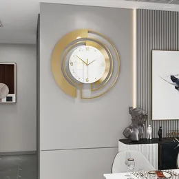 Relógios de parede redondo cozinha vintage tamanho grande clássico minimalista grande design moderno reloj decorativo decoração do quarto