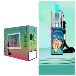 Orijinal Randm Tornado 10000 Plus Puffs Hava Düzeltilebilir Buharlaştırıcı 10K Tek Kullanımlık Vape Kalem Elektronik Sigara 20ml Pod Feel Bobin RGB Işık Şarj Edilebilir