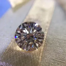 0 1ct-8 0ct3 0mm-13 0mm-13 0mm g h 색상 VVS 선명도 라운드 브릴리언트 합성 인증 다이아몬드 Moissanite Diamond Test Positive232r