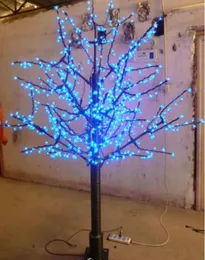 Украшения Светодиодная рождественская елка в цвету вишни 672 шт. Светодиодные лампы высотой 1,8 м/6 футов 110/220 В переменного тока непромокаемые для наружного использования