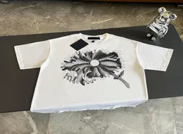 Uomo039s Plus T-shirt Polo Girocollo ricamato e stampato abbigliamento estivo in stile polare con puro cotone da strada rqw24975318